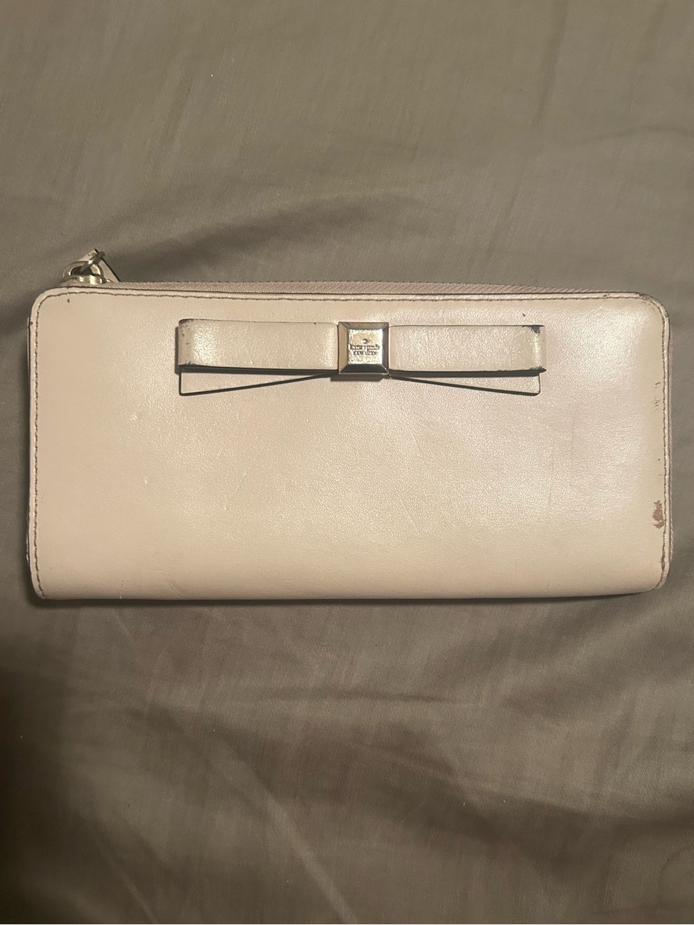 Kate Spade Cream Bow Accent Wallet